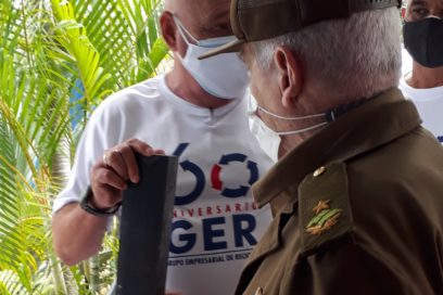 Presidió Ramiro Valdés acto por aniversario 60 de Empresa de Recuperación de Materias Primas