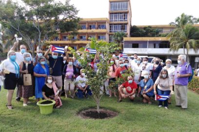 Brigada portuguesa rinde homenaje a Fidel en Camagüey (+Fotos)