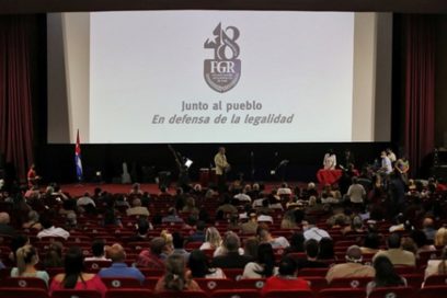 Encabeza Morales Ojeda acto por aniversario 48 de la Fiscalía General de la República