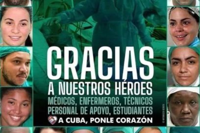 Felicita Esteban Lazo a los trabajadores e investigadores de la Salud