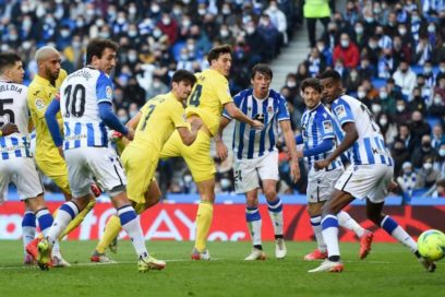 Villarreal remontó a la Real Sociedad y se llevó un triunfo 3-1.