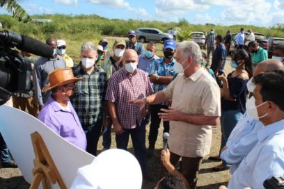 Visita presidente Díaz-Canel la provincia de Las Tunas (+Fotos y Video)