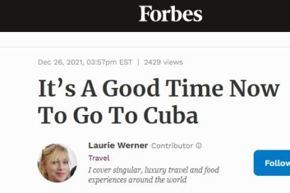 Revista Forbes: Es un buen momento para ir a Cuba