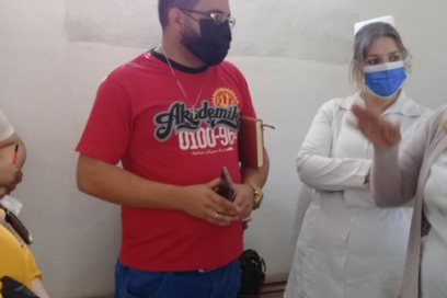 Trabaja Salud Pública de Placetas en control de foco de paciente positivo a Covid-19 arribado de Sudáfrica