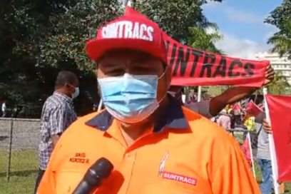 Sindicatos panameños condenan a gobiernos lacayos de EE.UU. (+Fotos y Video)