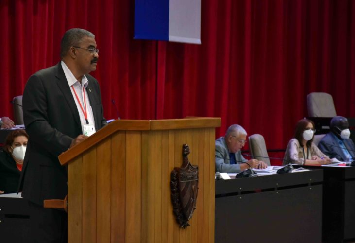 Rubén Remigio Ferro, Presidente del Tribunal Supremo Popular. Foto: Tony Hernández Mena.