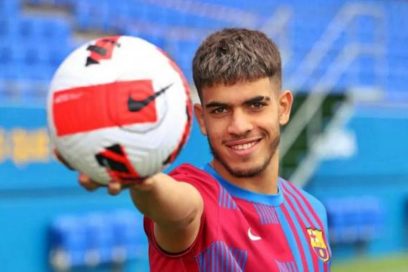 Ez Abde, extremo del Barcelona, jugará con Marruecos en la Copa de África.