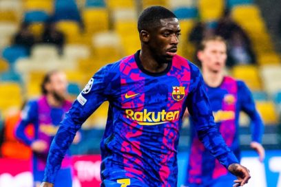 Laporta: «Seguimos con las espadas en alto en la renovación de Dembélé».