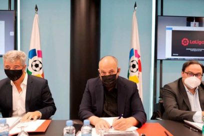Laporta, Florentino y Elizegi firman carta a otros clubes para acordar el Proyecto Sostenible.