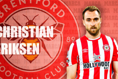 Eriksen ficha por el Brentford.
