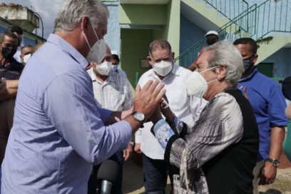 Preside Díaz-Canel visita integral del Secretariado del Comité Central del Partido a Sancti Spíritus
