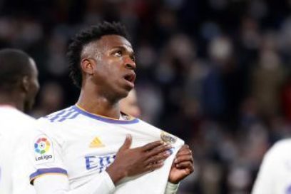 Vinicius: «Hemos hecho un partidazo desde el principio. Tenemos que seguir en esta línea y hoy hemos jugado muy bien. Estoy contento de volver para ayudar al equipo y volver a marcar goles tras cuatro partidos sin hacerlo».