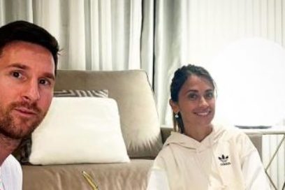 Messi sobre el Covid: “Me llevó más tiempo del que pensaba estar bien pero vengo entrenando estos días para ponerme al 100%. Se vienen retos muy lindos este año y ojalá pronto nos podamos volver a ver”.