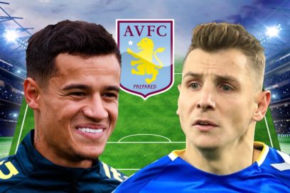 Coutinho y Digne podrían debutar con el Aston Villa este sábado ante el Manchester United.