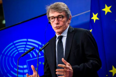 Expresa Esteban Lazo condolencias por el fallecimiento del Presidente del Parlamento Europeo David Sassoli