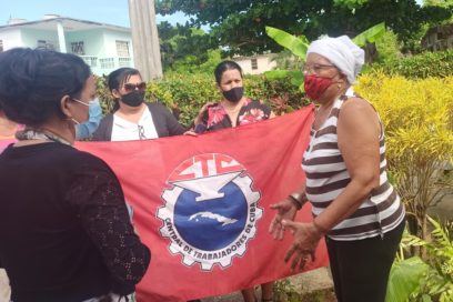 Solidaridad sindical llega hasta Proyecto Oncopediátrico de Isla de la Juventud