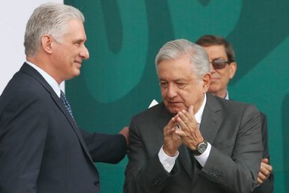 Presidente de Cuba desea pronta recuperación a López Obrador