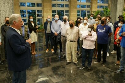 Díaz-Canel a talentosos del jazz: Gracias por la espiritualidad en tiempos difíciles