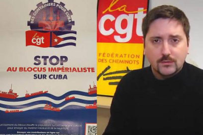 Sindicatos franceses enviarán carga solidaria a Cuba