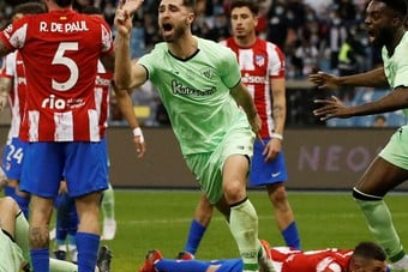 El Athletic de Bilbao se convirtió en el segundo finalista de la Supercopa de España, tras remontar y ganar al Atlético de Madrid 2-1. Los de Simeone se adelantaron con autogol de Unai Simón, pero Yeray y Nico Williams dieron la vuelta al marcador.