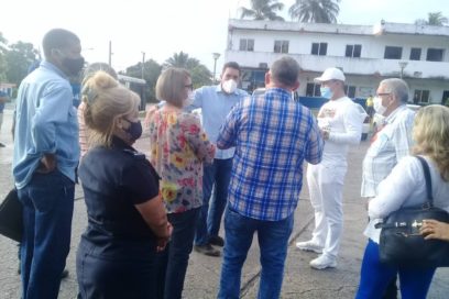 Visita Ministro de Transporte terminales de ómnibus de La Habana