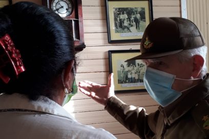 Ramiro Valdés Menéndez rinde tributo a Abel Santamaría y al Che Guevara (+Fotos)