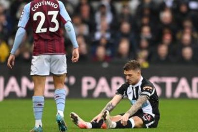 Trippier estará un tiempo fuera por lesión.