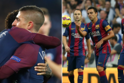 Neymar coloca a Verratti a la altura de Iniesta y Xavi.