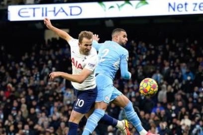 Harry Kane frena al City con doblete y pone la Premier al rojo vivo.