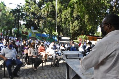 Jornada de alegría entre los trabajadores del comercio (+Fotos)
