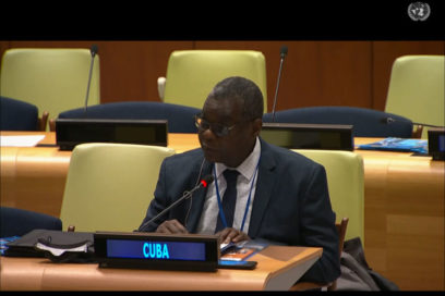 Cuba instó al compromiso con la paz y el respeto mutuo en la ONU