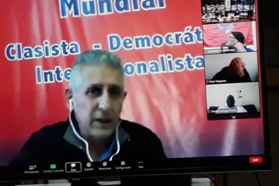 Comenzó reunión virtual del Consejo Presidencial de la Federación Sindical Mundial
