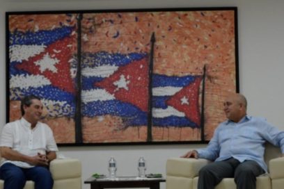 Recibe Morales Ojeda al Presidente del Partido Comunista de España