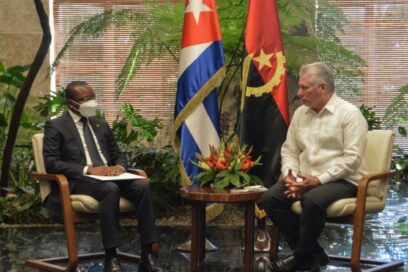 Recibió Díaz-Canel al Ministro de Estado de Angola