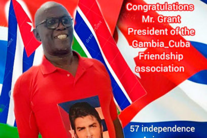 Gambianos agradecen felicitaciones por Día de su Independencia, y reiteran solidaridad con Cuba