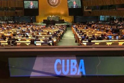 Cuba advierte en ONU del peso de medidas coercitivas de EEUU