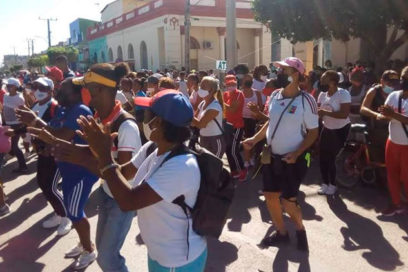 61 del INDER hoy en Guantánamo