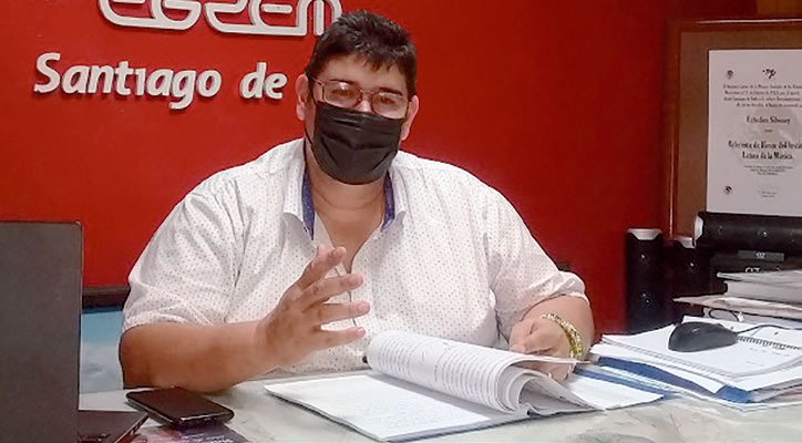 Dr. C. Marcos Antonio Campins Robaina, director de los Estudios Siboney de la Egrem. Foto: Betty Beatón Ruiz