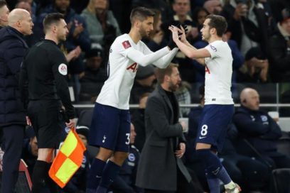 El Tottenham gana 3-1 a Brightona y está en octavos de final de la FA Cup.