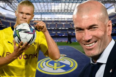Adidas envía a Zidane a fichar al noruego Haaland, ícono del fútbol mundial.