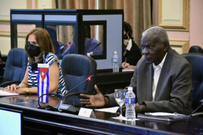 Recibe Esteban Lazo a representantes de Grupo Parlamentario de Amistad Francia-Cuba (+Fotos)