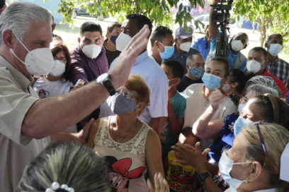 Elogia Díaz-Canel a trabajadores del Central 14 de Julio