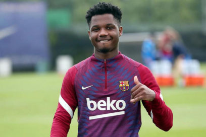 Ansu pasará las últimas pruebas para poder regresar a los entrenamientos.