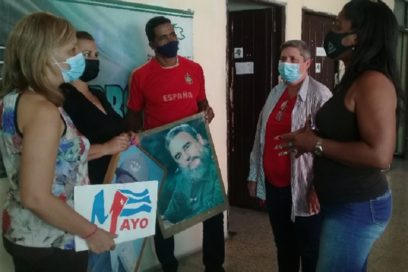 Primero de Mayo en Santiago de Cuba: listos y dispuestos