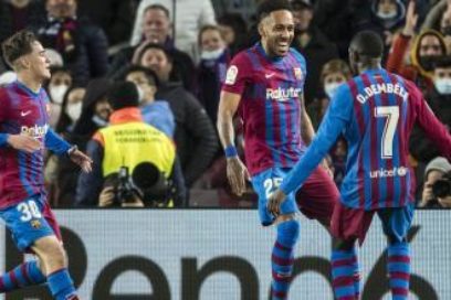 Aubameyang: un gol cada 75 minutos.