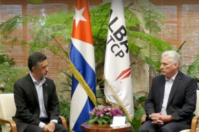 Recibió Díaz-Canel al Secretario Ejecutivo del ALBA-TCP (+ Video)