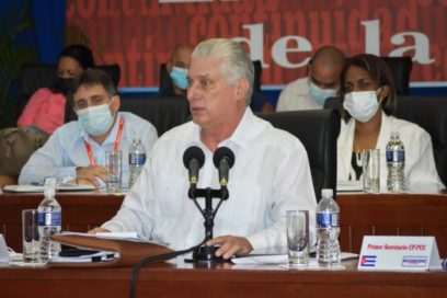 Preside Díaz-Canel Asamblea de Balance del Partido en Matanzas
