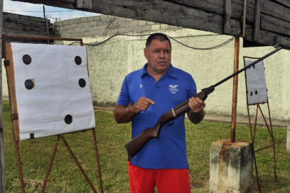 Tiro deportivo en Cienfuegos: Disparos de empeño