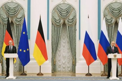 Putin y Scholz dialogan sobre operación militar rusa en Ucrania