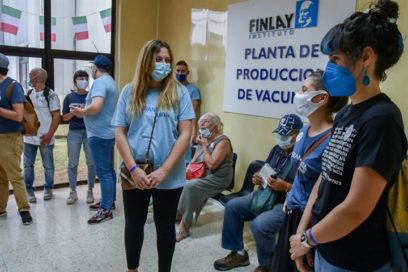 Voluntarios italianos apuestan por Soberana Plus (+Video)